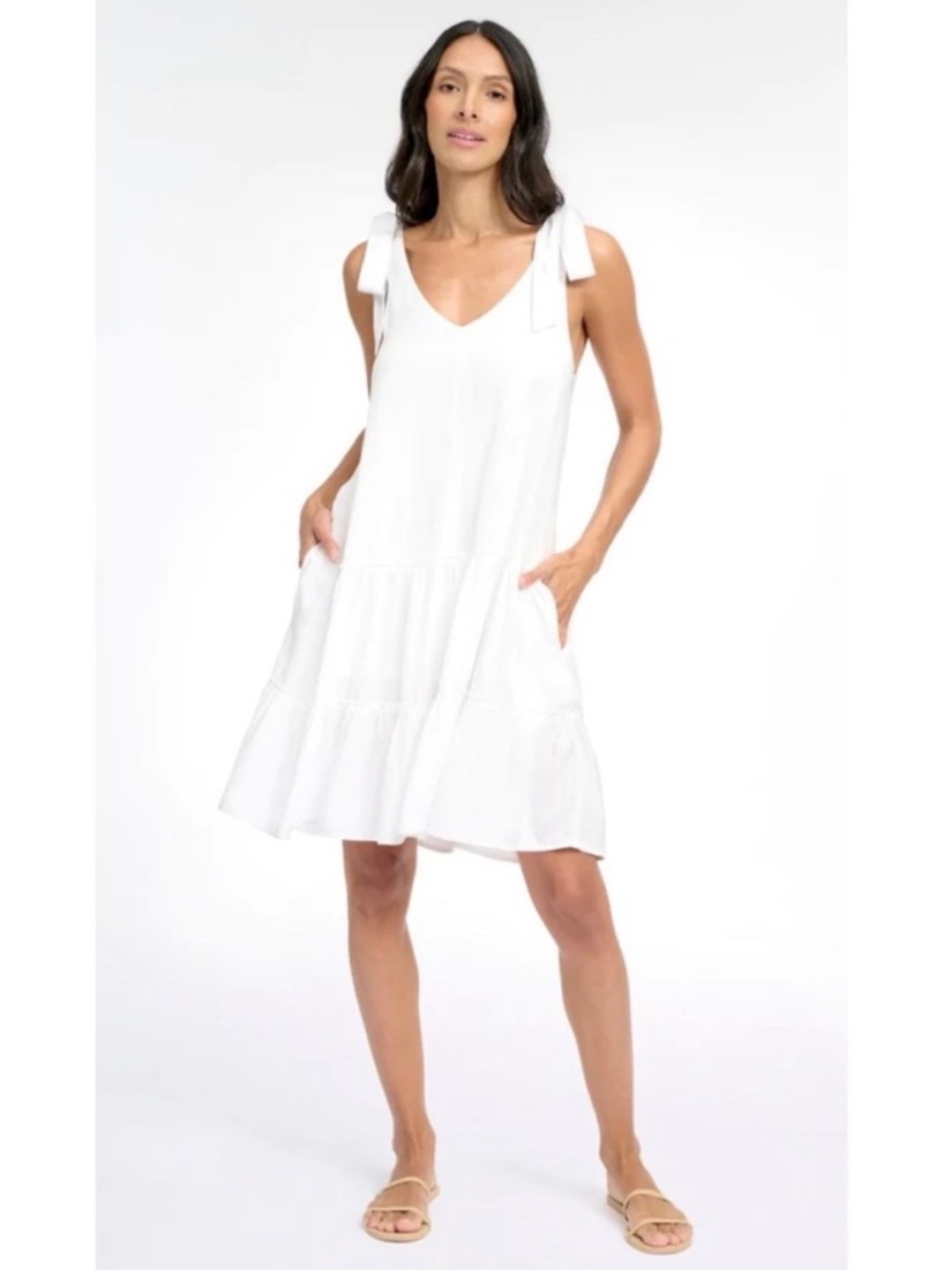 Splendid White Mini Dress